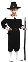Child Colonial Pilgrim Boy Costume, Med 8-10 Ages 5-7