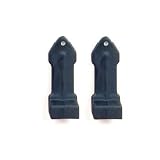 1965-1966 Corvette Black Seat Belt Retractor Cover by Chevrolet