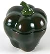 Ceramic Pepper Filled Candle w/ Lid