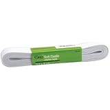 Dritz 9517W Knit Elastic, White, 3/4-Inch