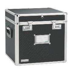 Leitz 67140095 H�ngeablage-Box, Aluminium, schwarz
