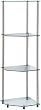 Convenience Concepts 157005 Go-Accsense 4-Tier Glass Corner Shelf