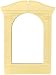 Classy Custom White Small Sherbert Alley Decorative Frame CLAS0054