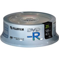 Fuji DVD-R 4.7 GB (25 pack)