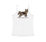 Chinese White Crested - Spaghetti Tank T-Shirt