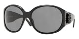 Versace - VERSACE 4149B GB1/87 BLACK PLASTIC SWAROSKI CRYSTAL SUNGLASSES