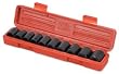 11-pc. 1/2" Drive Shallow Impact Socket Set - MM