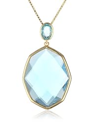 Sterling Silver Glass Pendant Necklace