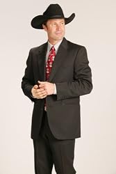 Circle S 'Abilene' Western Sport Coat in Black