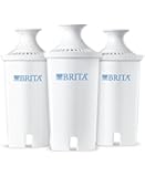 Brita Water Filter Pitcher Advanced Replacement Filters, 3 Count (Packaging May Vary)