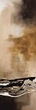 Tobacco Chocolate III by Laurie Maitland 12 x 36  Canvas Art