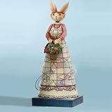 Jim Shore Hare with Flair Lady Easter Bunny 4012455