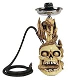 31l0VPe6aLL. SL160  NEW 17 1 Hose Hookah Skull W Snake Dark Soul Huka Special Edition