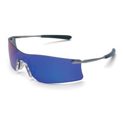 Crews t411g rubicon safety glasses emerald mirror, lens…