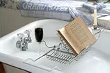 Victorian Trading Company Bathtub Caddy with Reading Rack 15039 Chrome