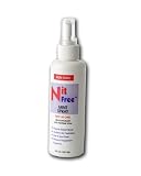 Natural Lice and Insect Repellent, Nit Free Mint Spray, Natural Peppermint Oil Spray, All Organic Enzyme Formula - 8oz