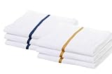 Glass/Bar Mop Towels - Bar Mop, Ribbed, White, 10dozen/case Model MDT2BARMOPZ