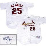 Mark McGwire St. Louis Cardinals Autographed Jersey