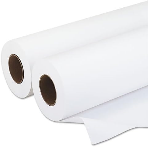 PM Company® - Amerigo Wide-Format Inkjet Paper, 20 lbs., 3" Core, 18"x500 ft, White, 2/Carton - Sold As 1 Carton - Wide-format CAD, engineering and GIS media paper.