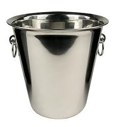 Wine Bucket - 4 Qt. Polished Stainless Steel
