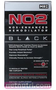 NO2 Black-MRI NOS Enhanced Hemodilator, 180 Caplets