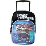 Transformers Optimus Prime Large Rolling Backpack - 3D Rolling Backpack, Great gift for back to School.