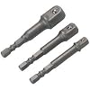 Tool Tech 3-tlg. Adapterset 1/4