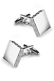 Square Side Textured Cufflinks