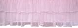 Pink Tulle Triple Layer Crib Skirt by Sleeping Partners