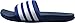 adidas Men's Adilette Comfort Slides Sandals, Blue/White/Blue, 9