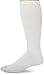 Carhartt Men's All Season Western Boot Over-The-Calf Sock, White, Large