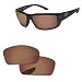 PapaViva Replacement Lenses for Costa Del Mar Fantail Copper Brown - Polarized