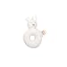 giggle Better Basics Bunny Ring Teether (organic Cotton)