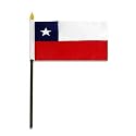 Chile Flag 4 x 6 inch