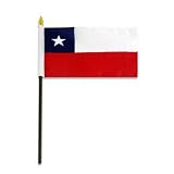 Chile Flag 4 x 6 inch