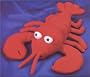 Larry Lobster 14" by The Cuddle Factory