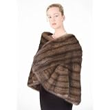 Sable Fur Stole - Russian Sable Fur Cape by Outerwear