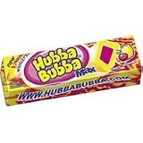 Hubba Bubba Max Bubble Gum with Cherry Lemonade Flavor By Wrigleys - 5 Pieces / Pack, 18 / Count