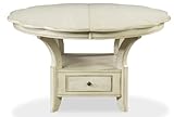 Riverside Cape May Dining Table in Seaspray White
