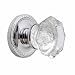 Baldwin 5800.030.FDRD Crystal Fillmore Rope Rose, Polished Brass