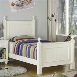 Antique Black Riverside Furniture Splash of Color Twin Panel Bed