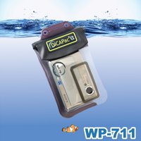 DiCAPac WP711 145x95mm Small Inner Zoom Waterproof Case with Soft Lens