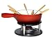 Baumalu 385052 Savoyarde Fondue Set Enamelled Cast Iron