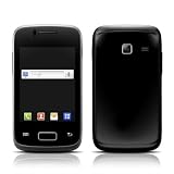 Solid State Black Design Protective Skin Decal Sticker for Samsung Galaxy Y Duos S6102 Cell Phone