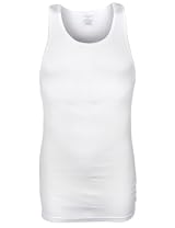 Ralph Lauren Mens Underwear Ribbed Vests 3Pack White