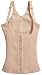 Squeem Magical Lingerie Shapewear, Firm Compression, Cotton & Rubber, Vest, Nude, Medium