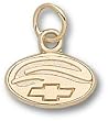 Chevy Malibu Logo 5/16" Charm/Pendant -14K/10K, Stainless Steel or Gold Plated