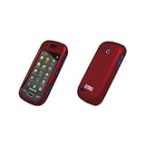 EMPIRE Red Rubberized Snap-On Cover Case for Samsung Eternity 2 A597