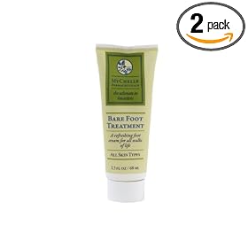 MyChelle Bare Foot Treatment, 2.3-Ounce Tube (Pack of 2) by MyChelle Dermaceuticals
