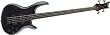 Dean Edge 4 Fretless Bass, Trans Black